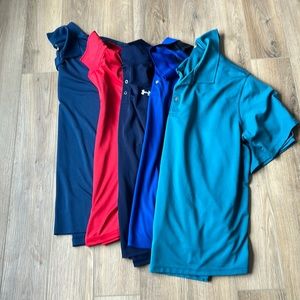 Athletic polo bundle Under Armor and grand slam